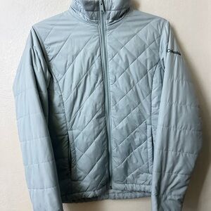 Columbia Women's Light Blue Puffer Jacket